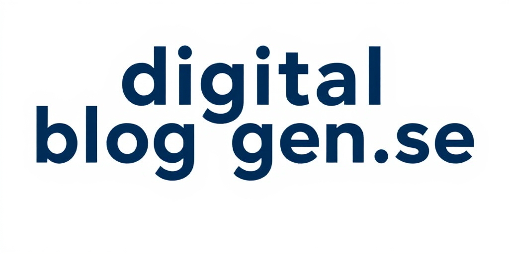 Digital Bloggen