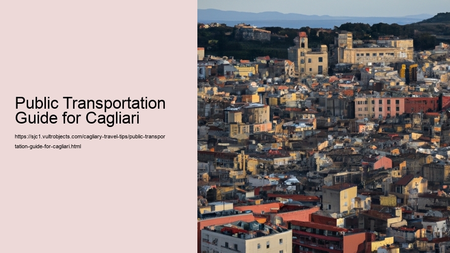 Public Transportation Guide for Cagliari