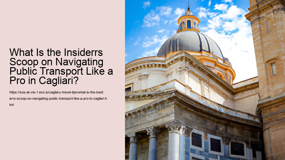 What Is the Insiderrs Scoop on Navigating Public Transport Like a Pro in Cagliari?