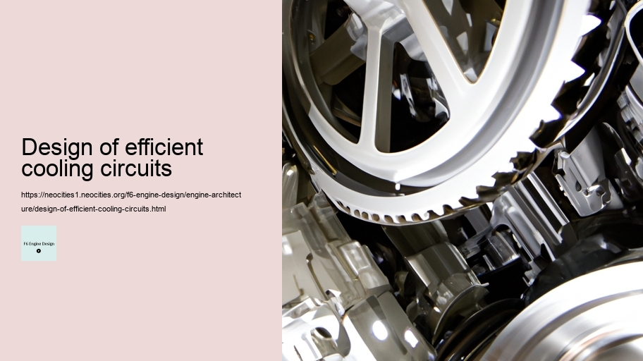 Design of efficient cooling circuits