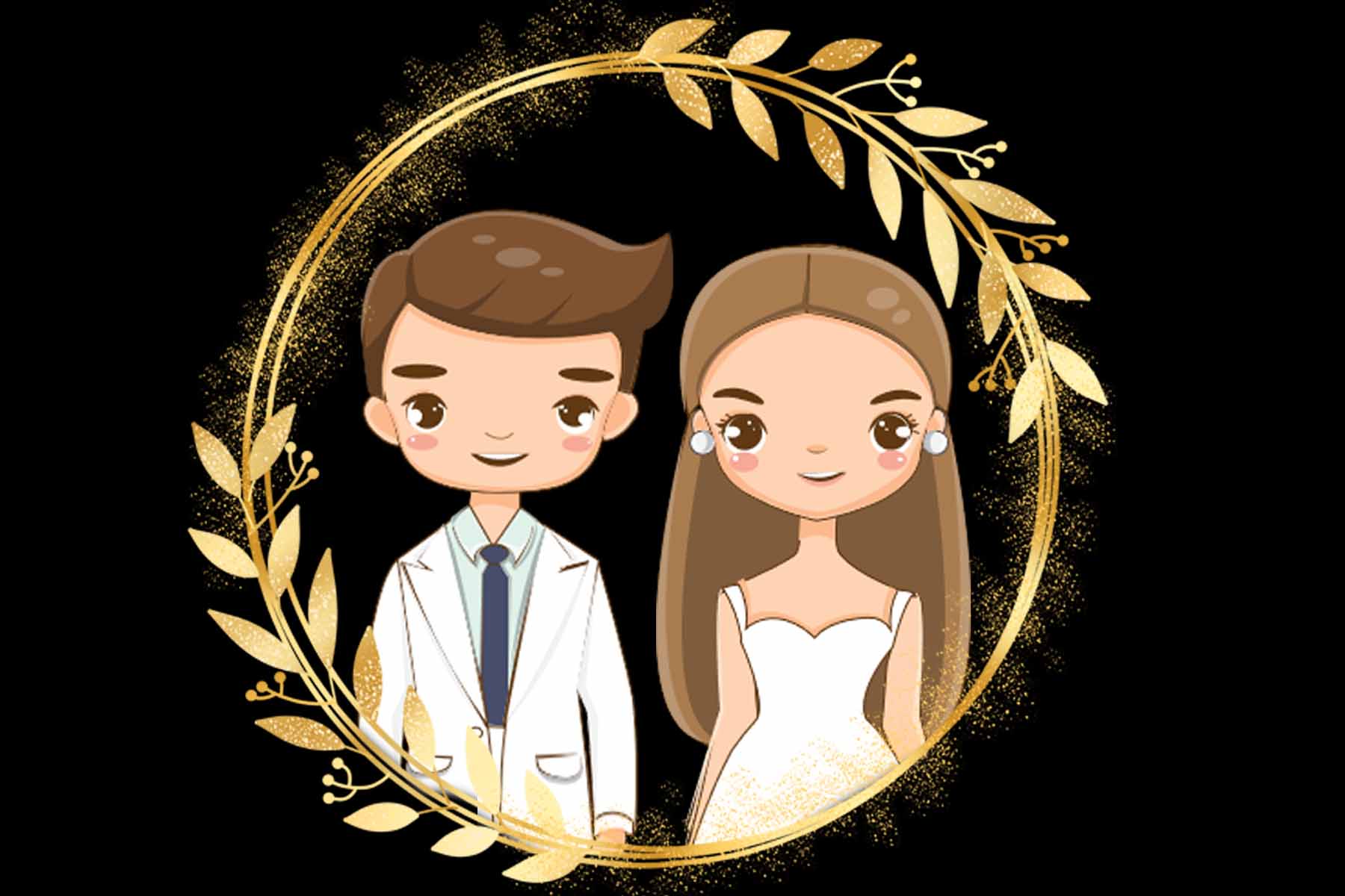 Picture Pngtree—luxury gold leaves circle wedding_7637076 copy