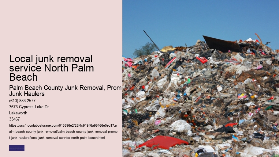 Local junk removal service North Palm Beach