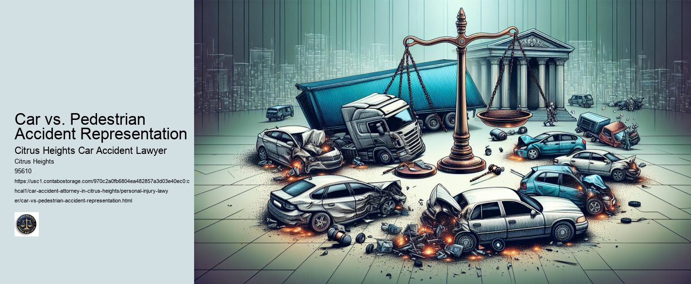 Car vs. Pedestrian Accident Representation