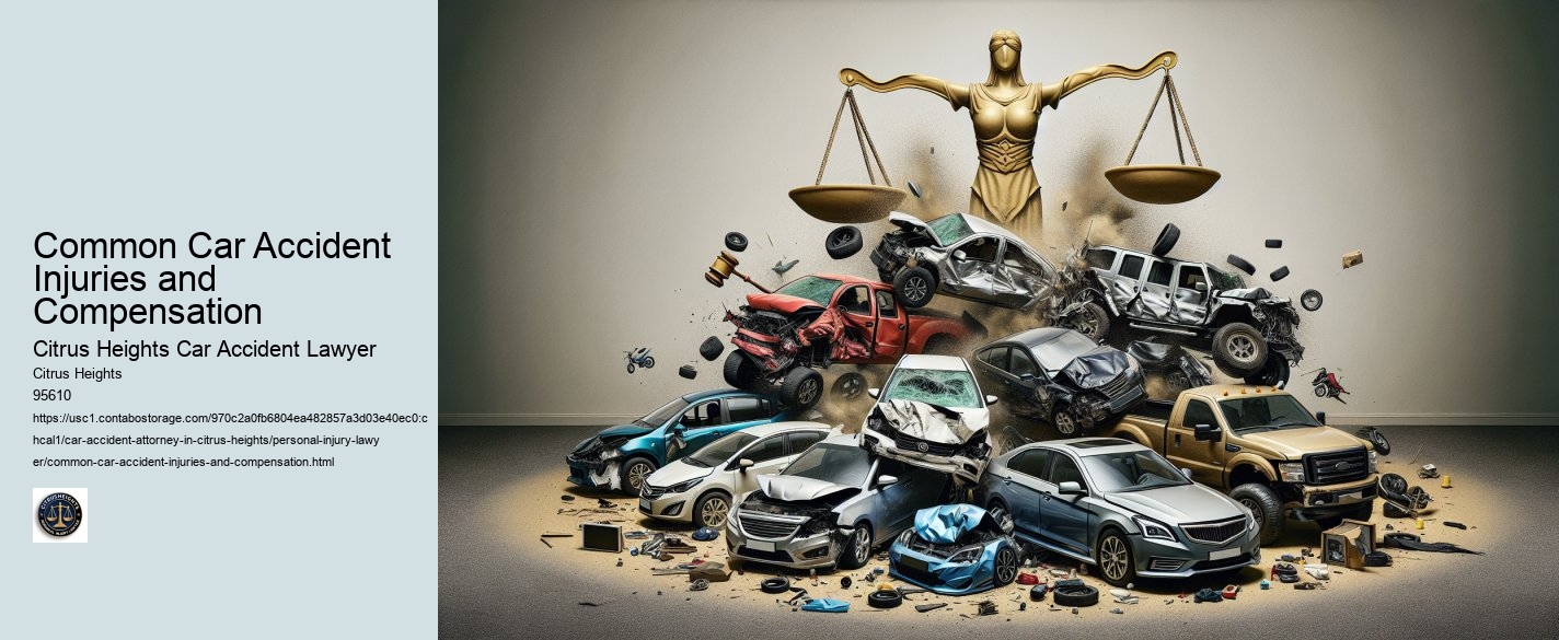 Common Car Accident Injuries and Compensation