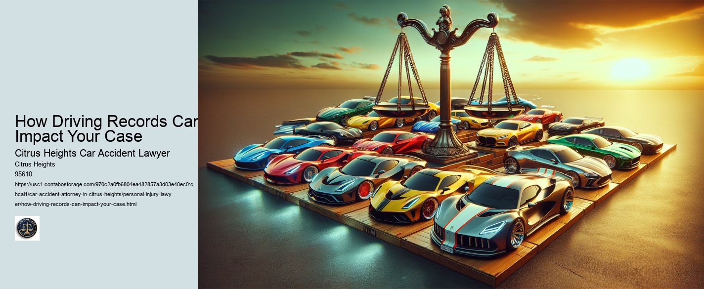 How Driving Records Can Impact Your Case