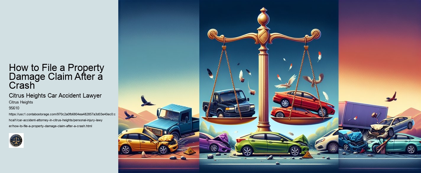 How to File a Property Damage Claim After a Crash
