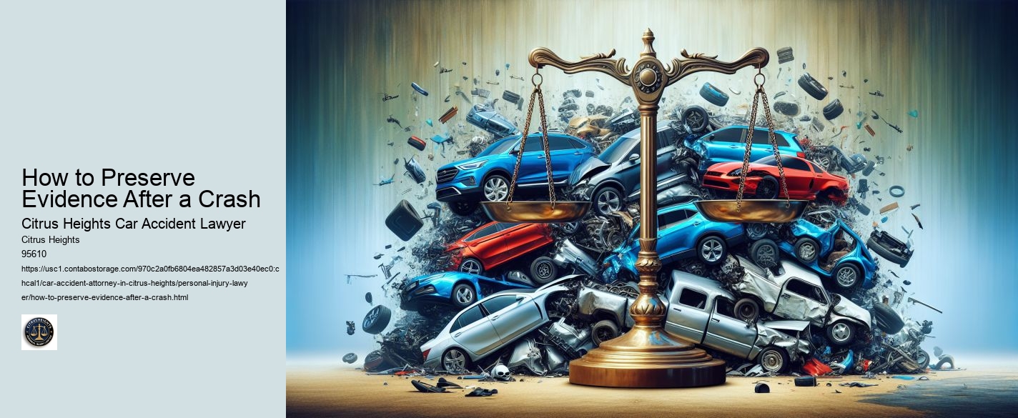 How to Preserve Evidence After a Crash