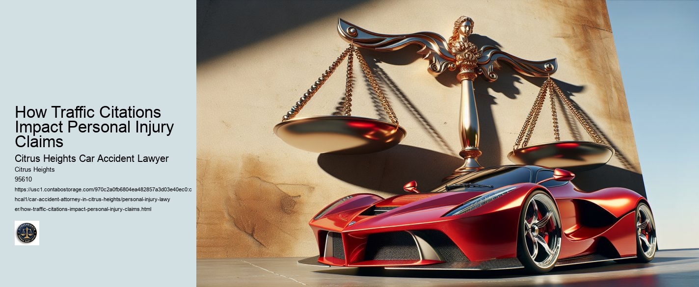 How Traffic Citations Impact Personal Injury Claims