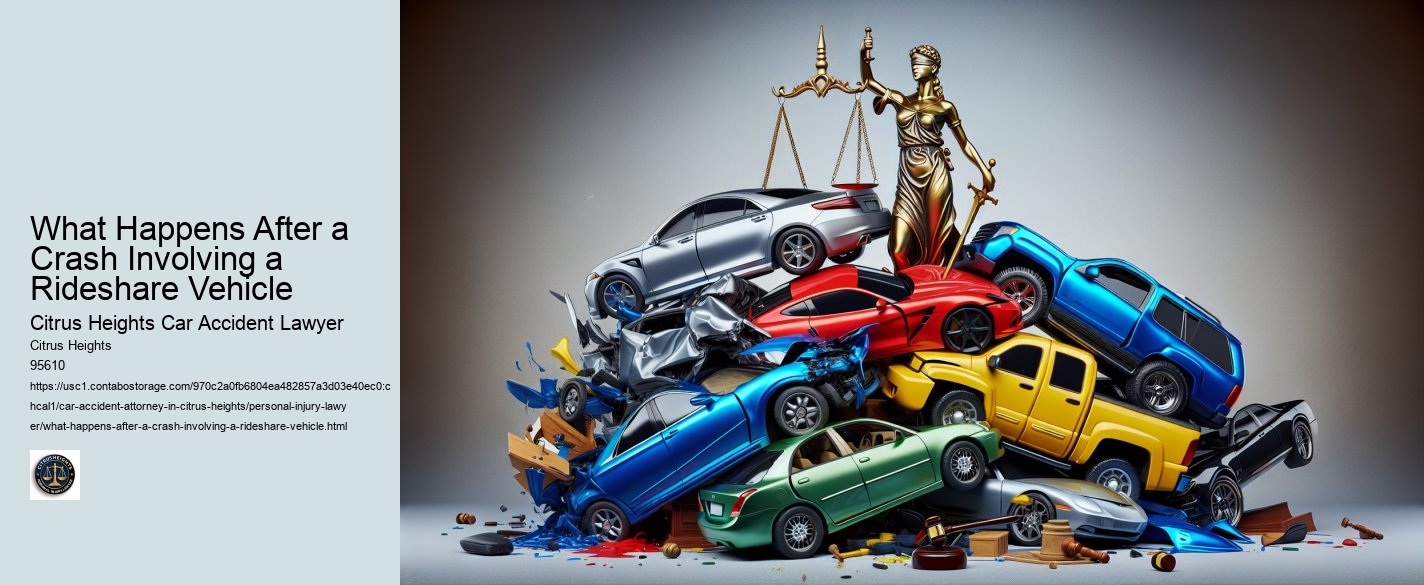 What Happens After a Crash Involving a Rideshare Vehicle