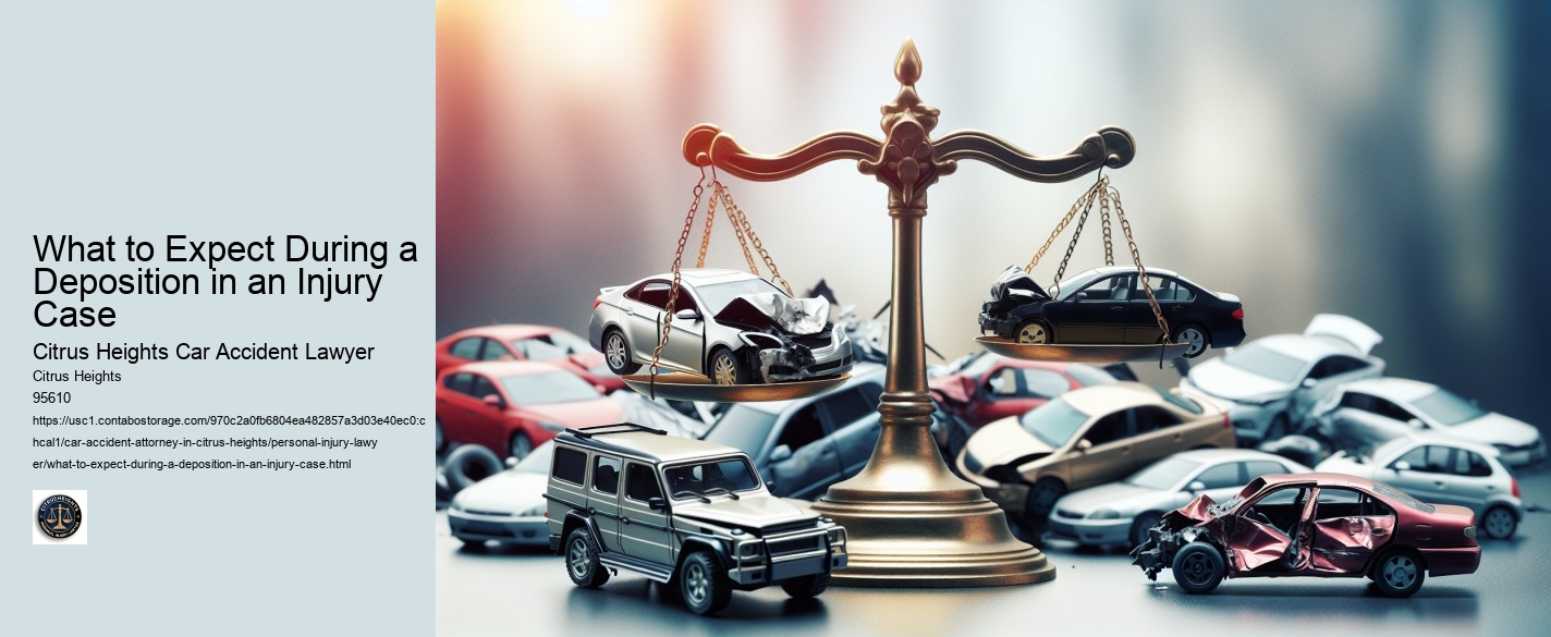 What to Expect During a Deposition in an Injury Case