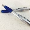 BIC Ion Silver Retractable Pen Blue