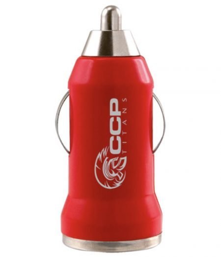 Usb Car Charger Adapter Red