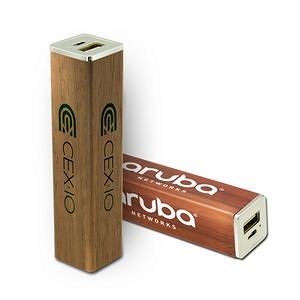 Wooden Power Bank - 2600 mAh