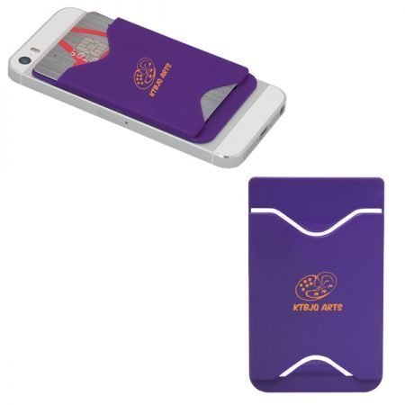 Promotional Cell Phone Wallets Purple
