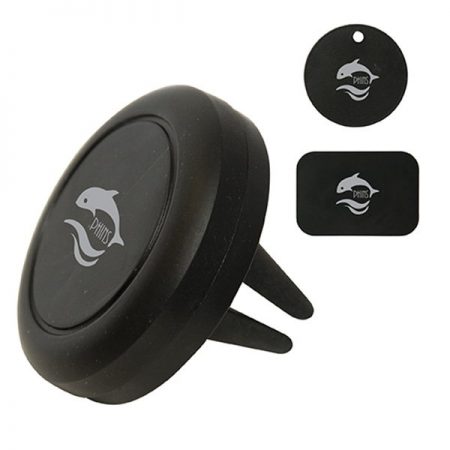 Magnetic Air Vent Mount Black