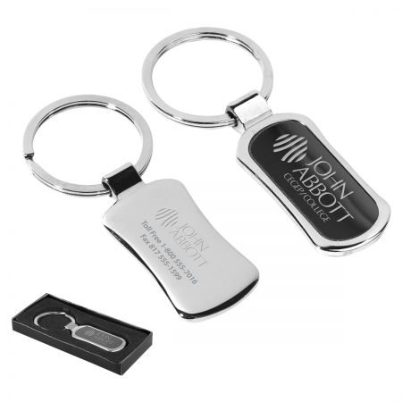 Chrome Metal Keychain