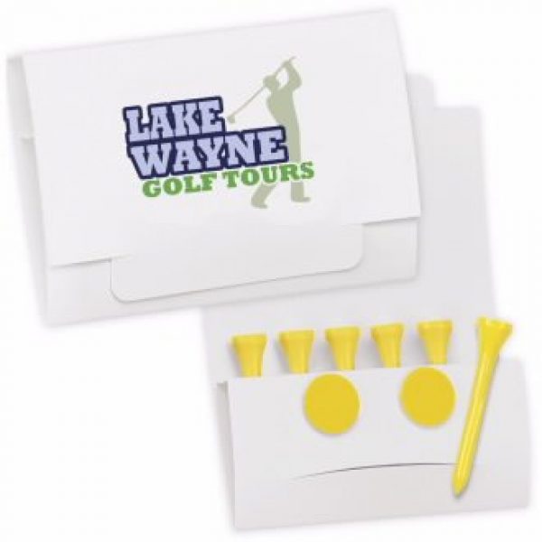 Custom Golf Tee Packets