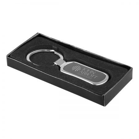 Chrome Metal Keychain box