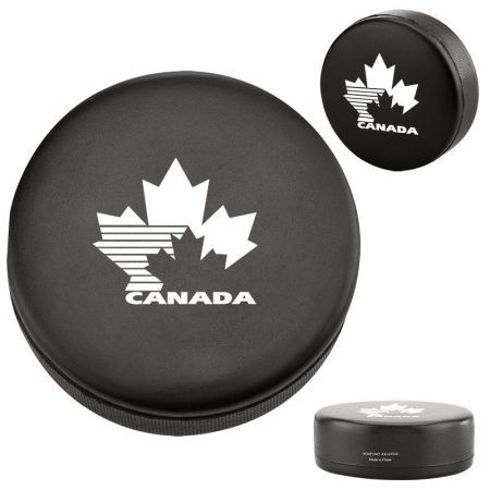 hockey puck stress reliever