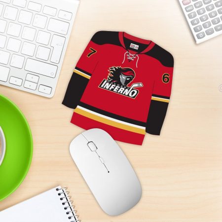 Hockey jersey mouse pad custom