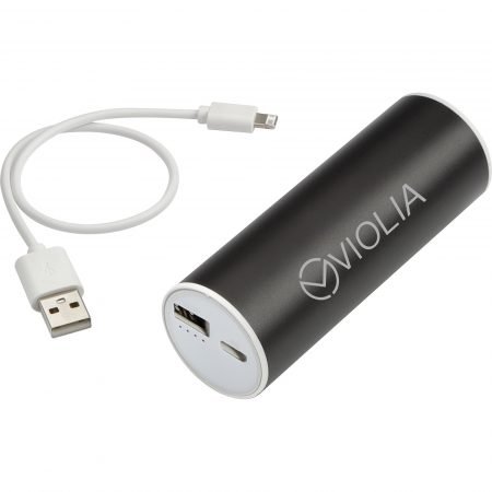 6000 mAh Power Bank with 2-in-1 Cable