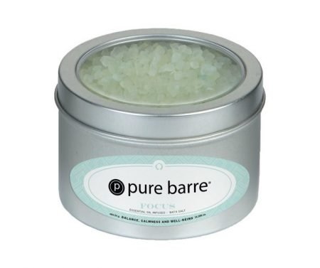 Essential Oil Bath Salts in Window Tin