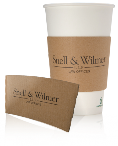 Kraft Ribbed Paper Cup Sleeves