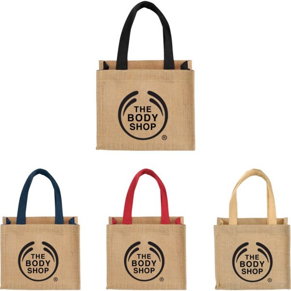 Mini Jute Gift Tote