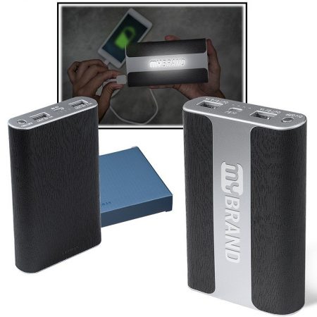 Leeman Light Up Logo Power Bank