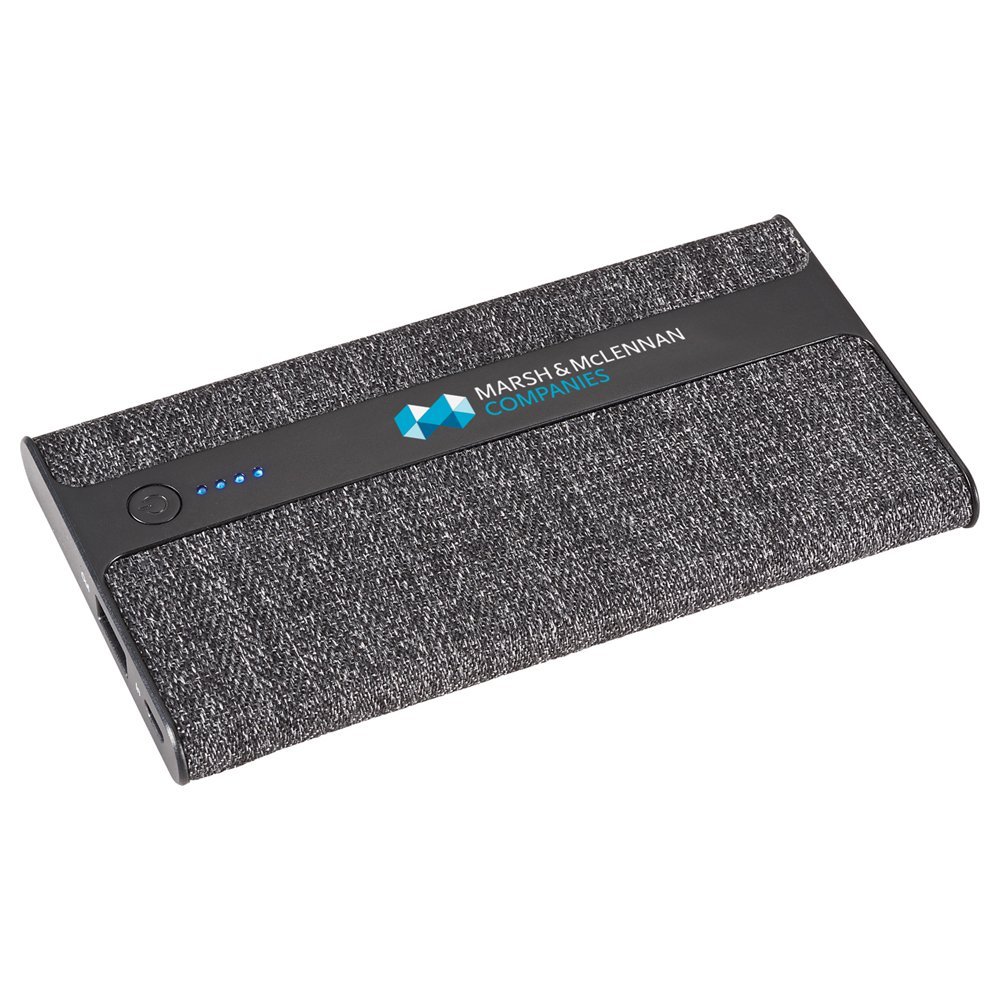 Zeal Fabric Custom Power Bank - 4000 mAh