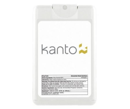 Credit Card Style Hand Sanitizer Spray