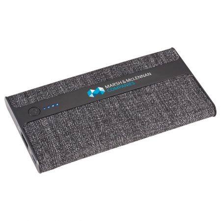 Zeal Fabric Custom Power Bank - 4000 mAh