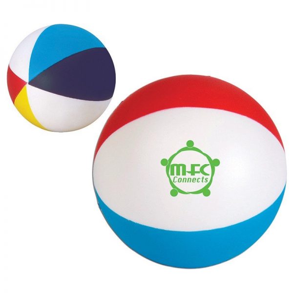 Custom Beach Ball Stress Reliever