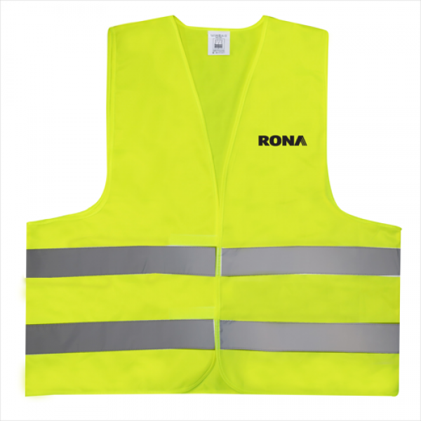 Custom Yellow Safety Vest