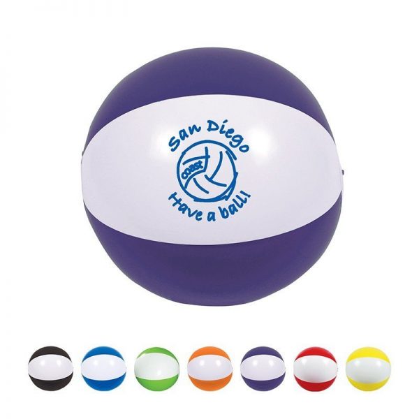 Two Toned Custom Beach Ball - 16"