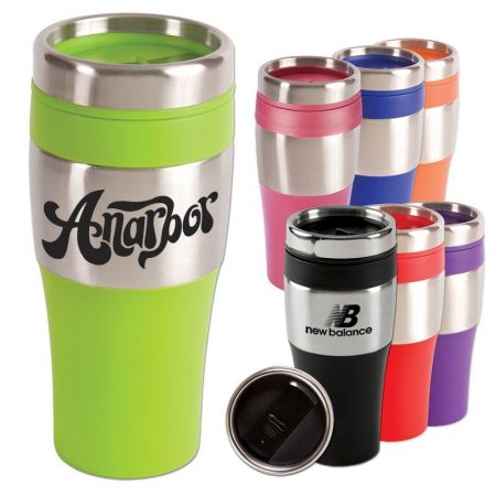 Promotional Stainless Steel Tumbler - 16 oz