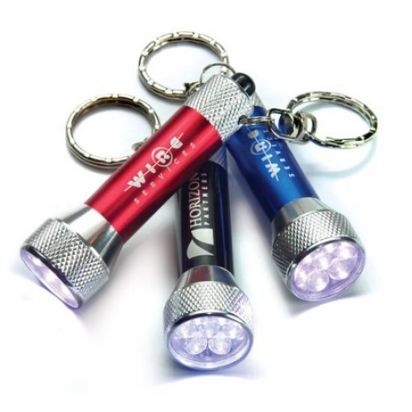 Promotional LED Flashlight Keychain