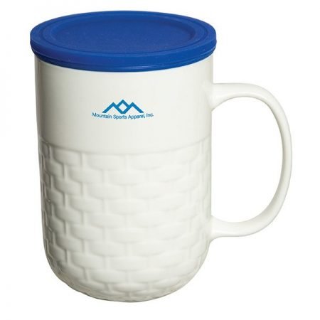 Colombo Porcelain Mug with Tea Strainer