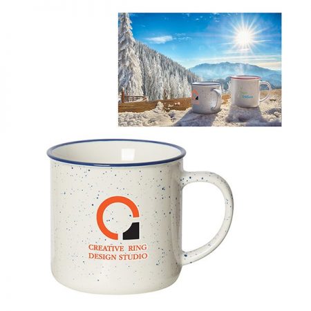 Beach House Speckled Mug