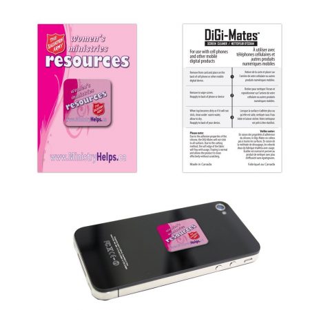 Cell Phone Sticky Microfiber Custom Screen Cleaner
