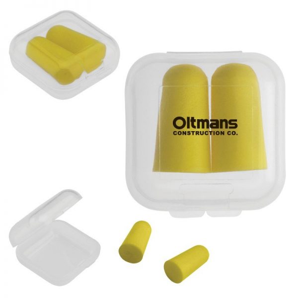 Ear Plugs in Compact Case