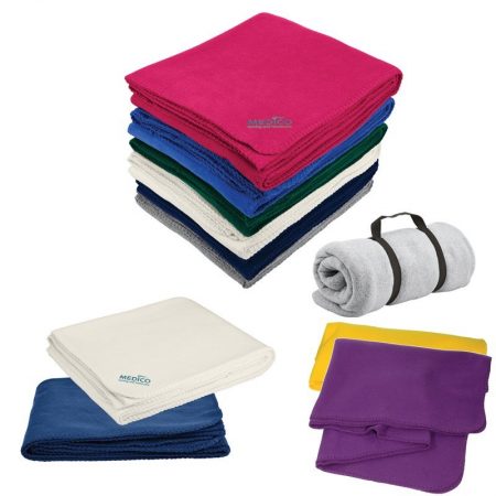 Lightweight Custom Fleece Throw Blanket