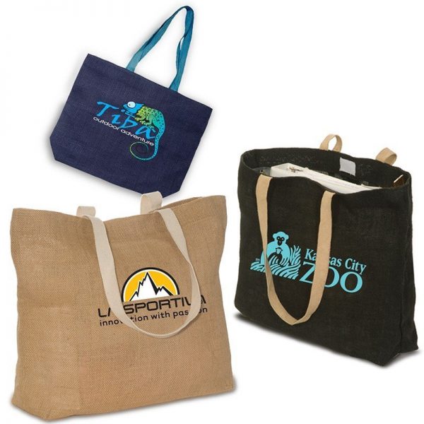 Reusable Jute Custom Tote Bag