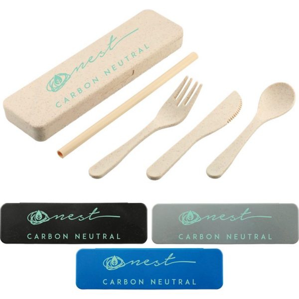 Custom Wheat Utensils Kit