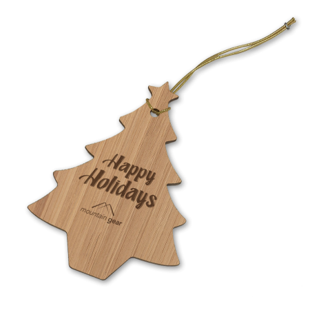 Wood Holiday Custom Ornament