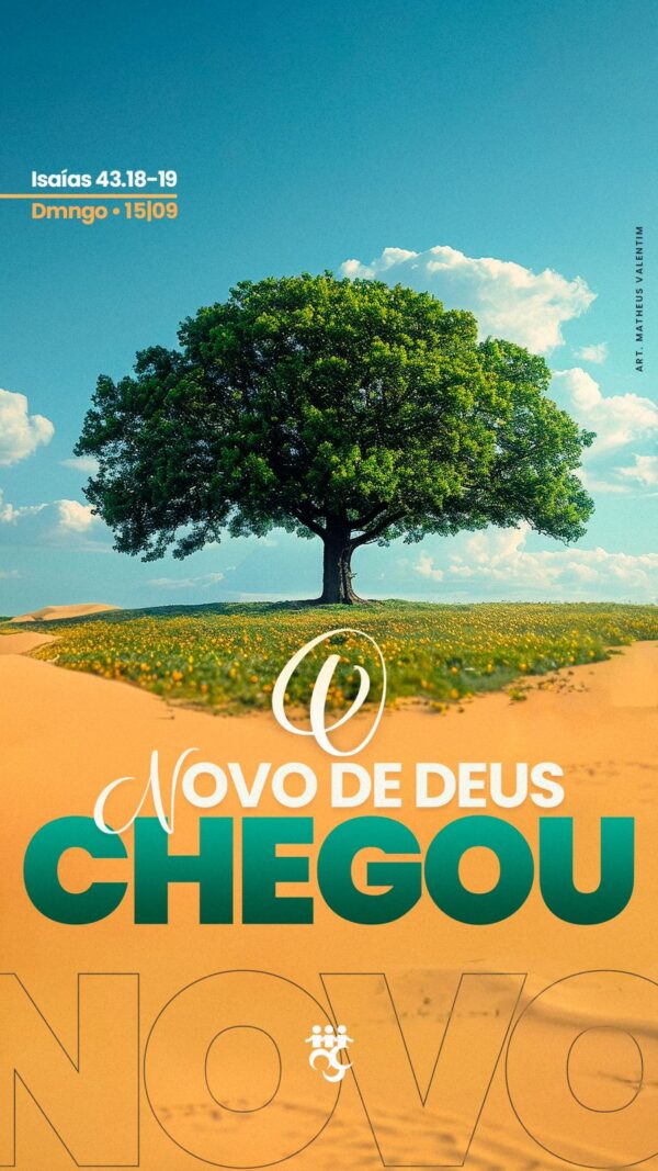 2962 O Novo de Deus Chegou