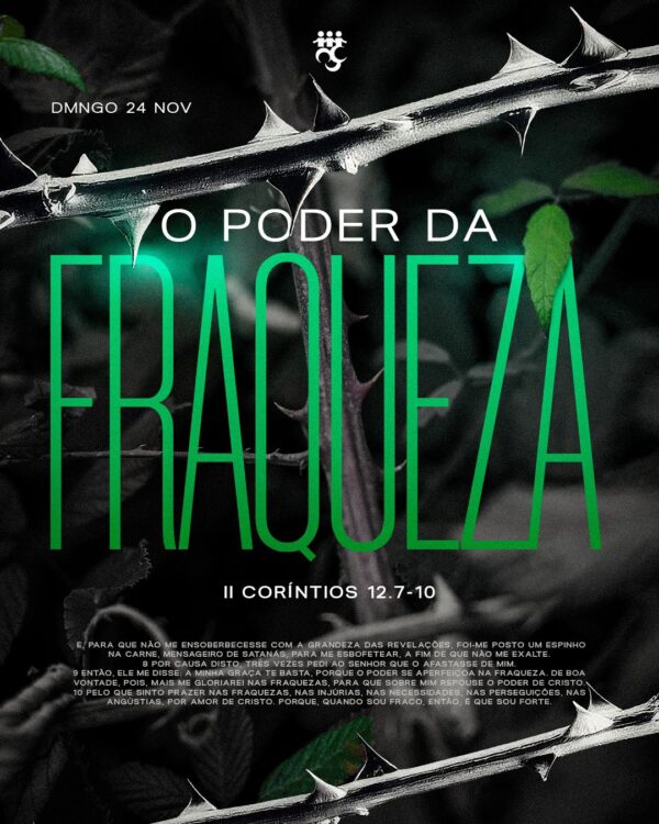 2975 O Poder da Fraqueza