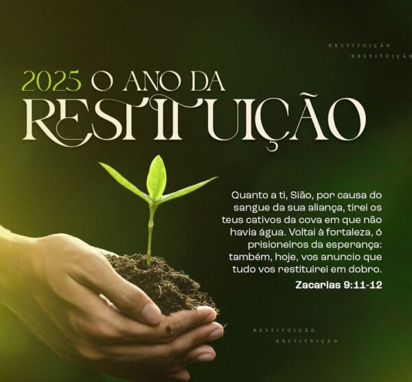 Restituídos pelo Senhor! - Mensagem para o Culto da Virada