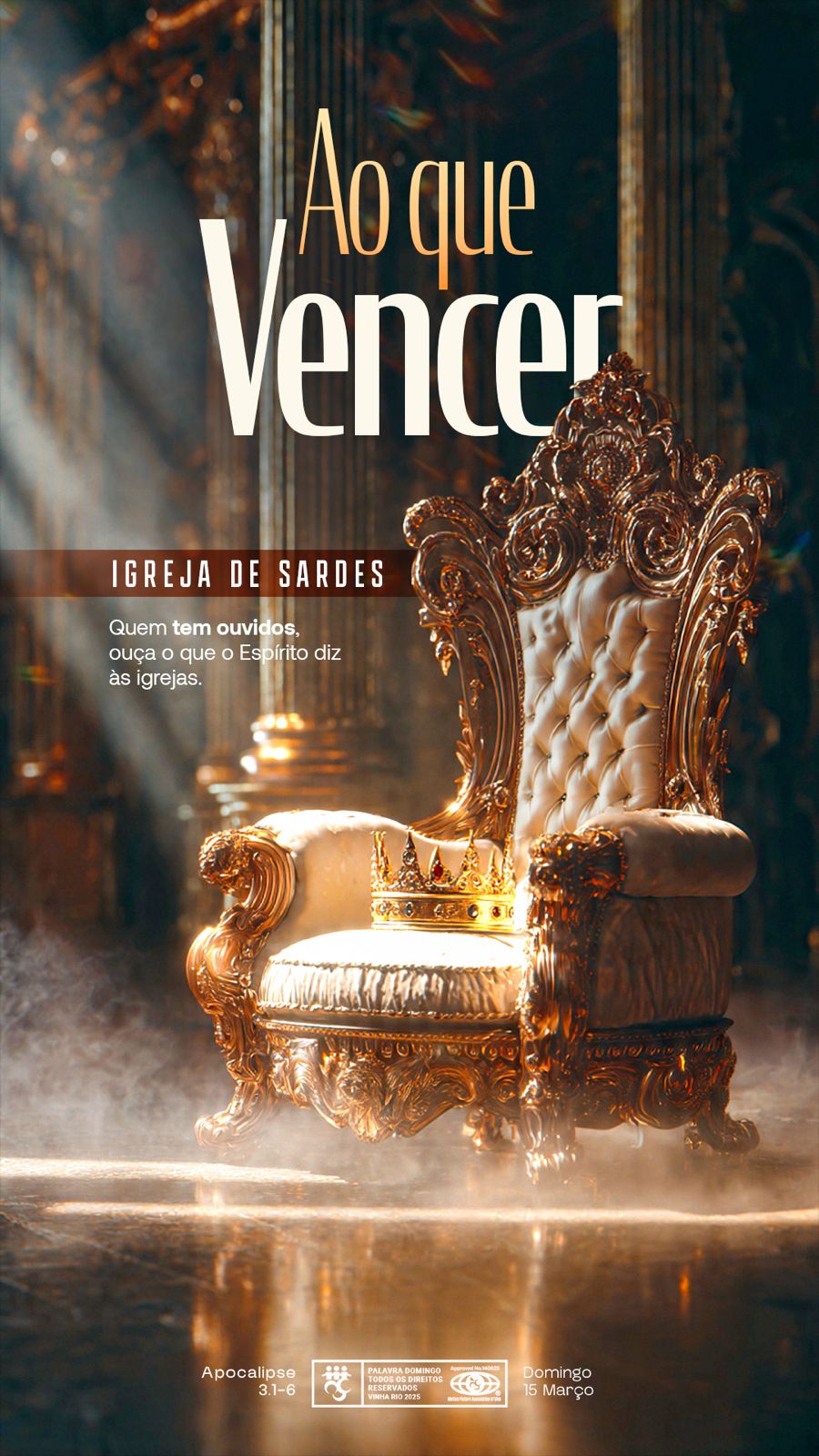 Ao que Vencer! –  Igreja de Sardes!