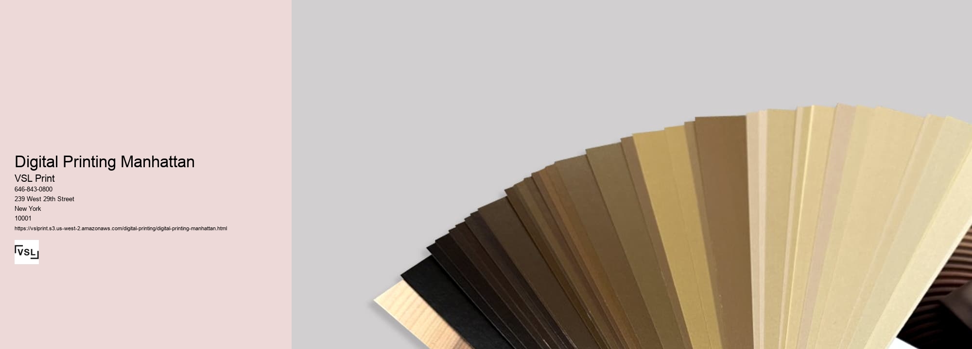 Digital Printing Manhattan